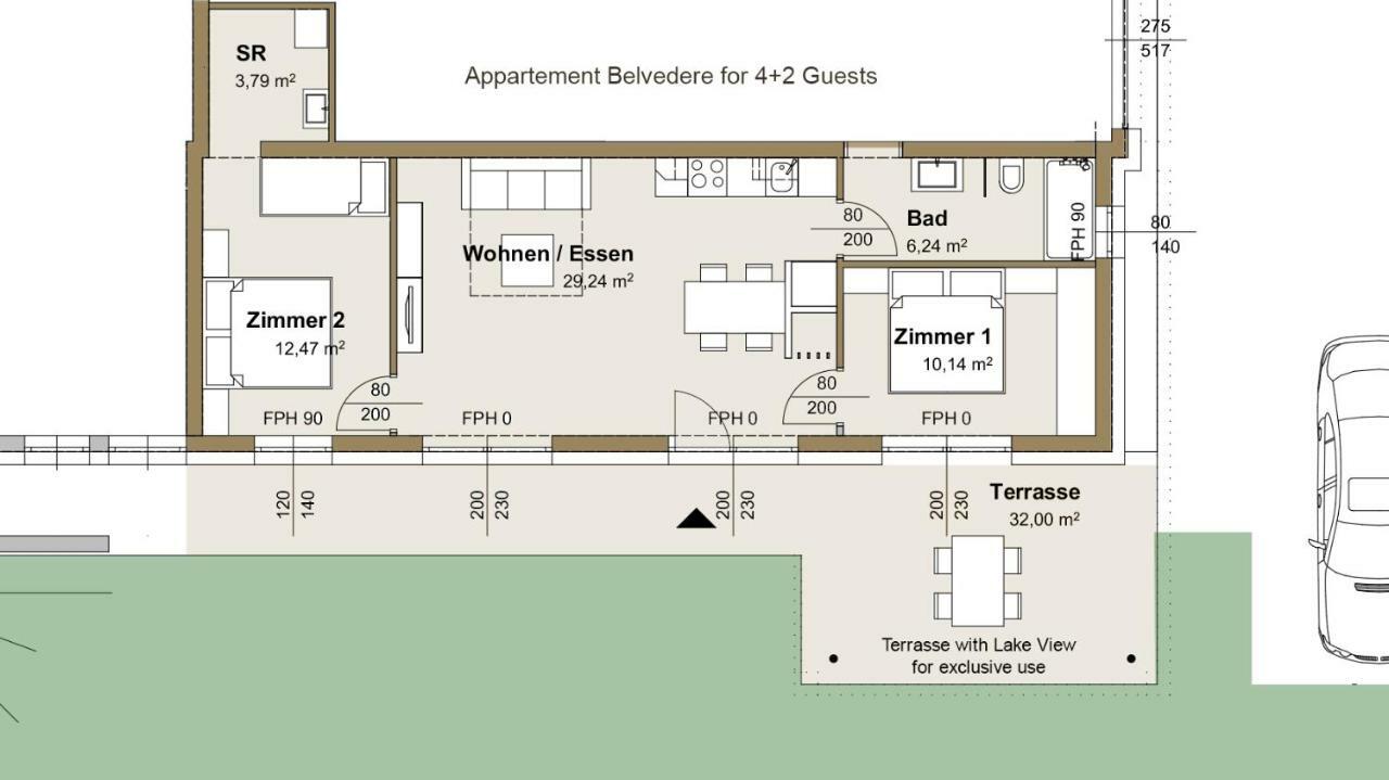 Appartement Belvedere Keutschach am See Kültér fotó